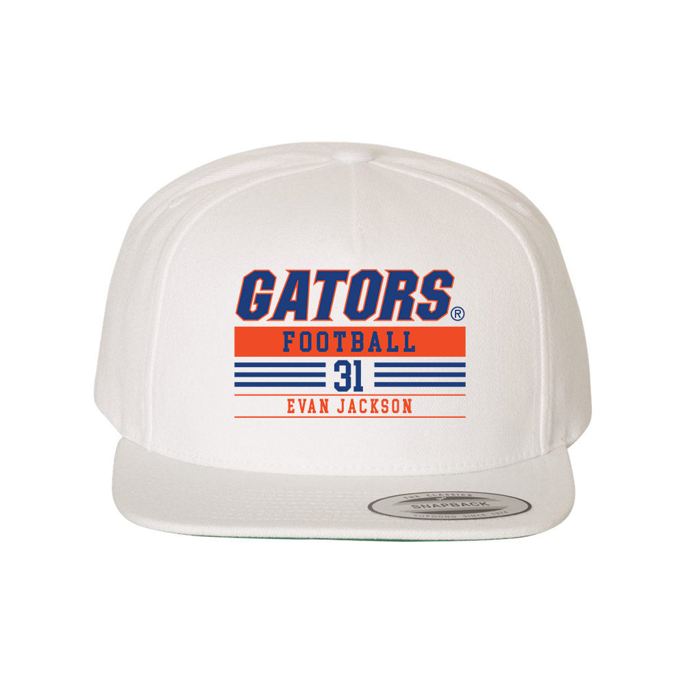 Florida - NCAA Football : Evan Jackson - Snapback Hat-0