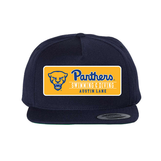 Pittsburgh - NCAA Men's Swimming & Diving : Austin Lane - Snapback Cap  Snapback Hat