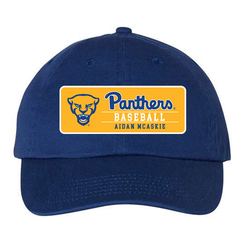 Pittsburgh - NCAA Baseball : Aidan McAskie - Dad Hat-0