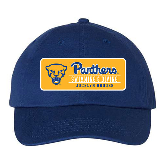 Pittsburgh - NCAA Women's Swimming & Diving : Jocelyn Brooks - Dad Hat-0