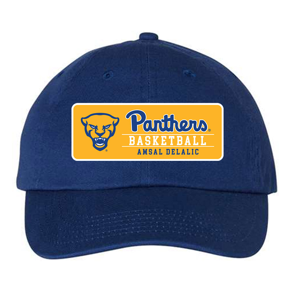 Pittsburgh - NCAA Men's Basketball : Amsal Delalic - Dad Hat-0