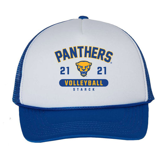 Pittsburgh - NCAA Women's Volleyball : Izzy Starck - Trucker Hat-0
