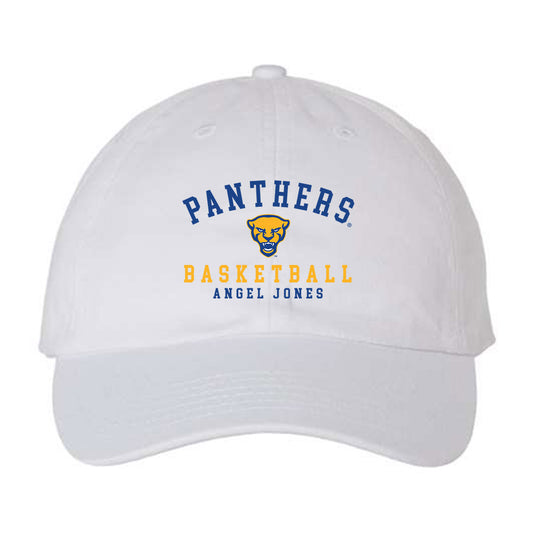 Pittsburgh - NCAA Women's Basketball : Angel Jones - Dad Hat-0