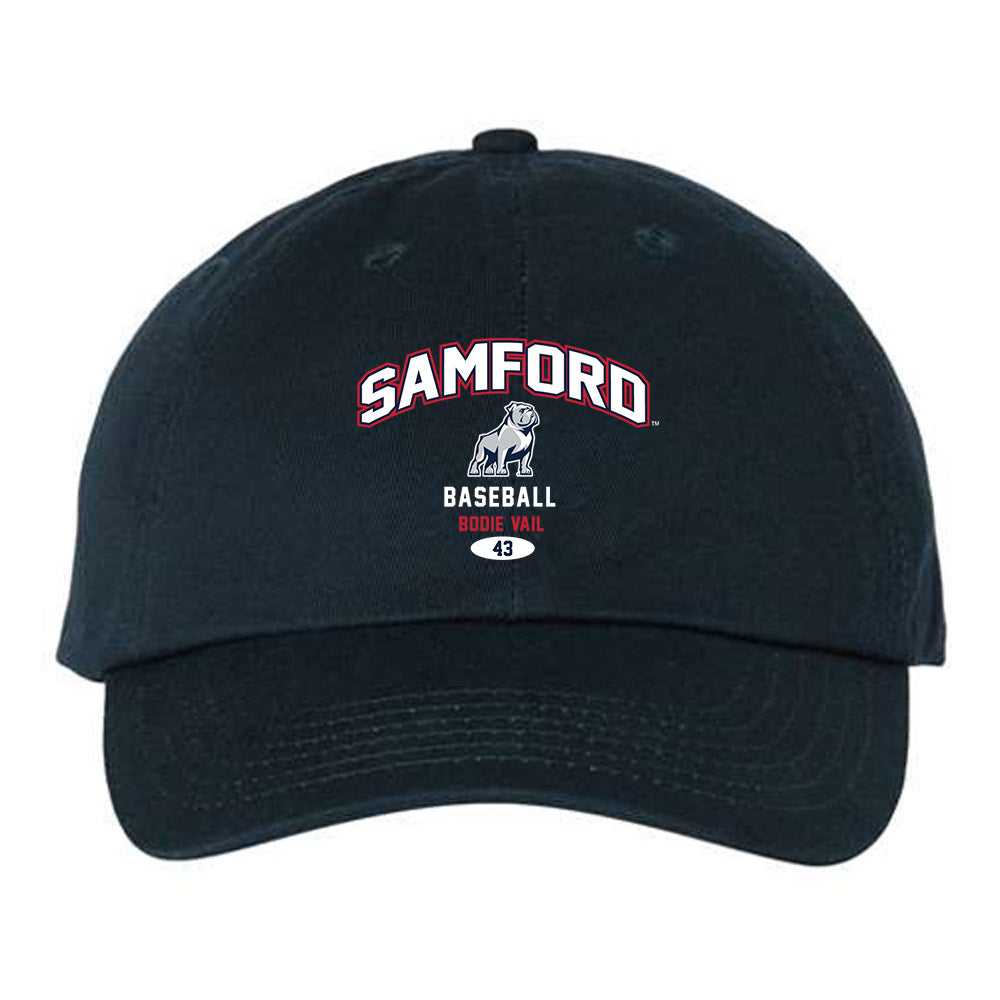 Samford - NCAA Baseball : Bodie Vail - Dad Hat-0