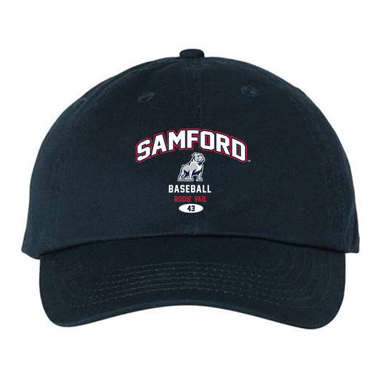 Samford - NCAA Baseball : Bodie Vail - Dad Hat-0