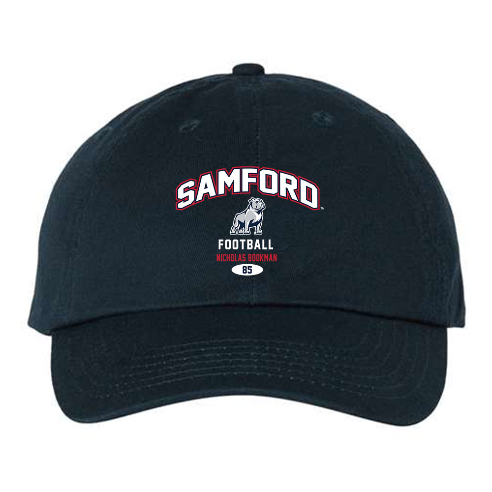 Samford - NCAA Football : Nicholas Bookman - Dad Hat-0