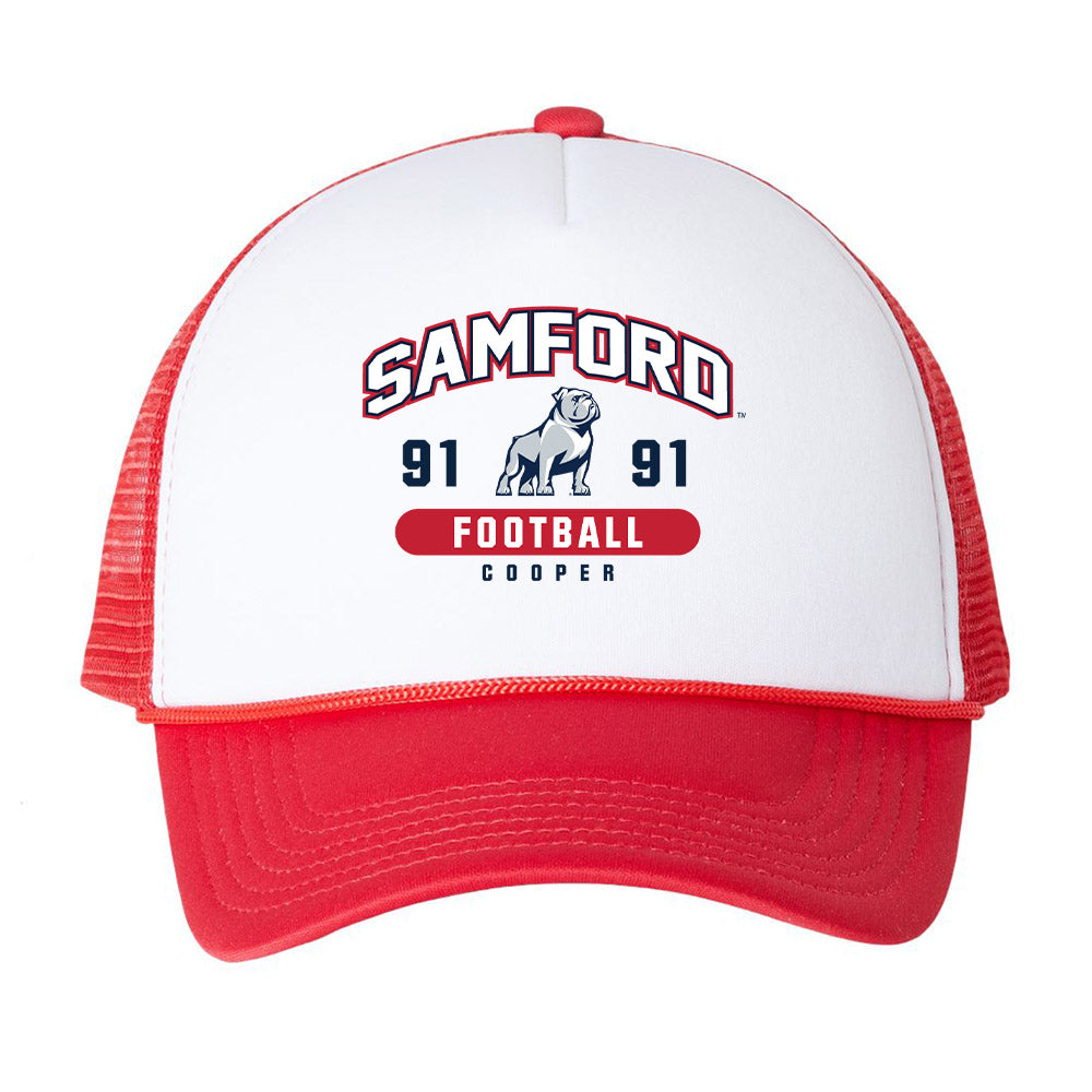Samford - NCAA Football : Romello Cooper - Trucker Hat-0