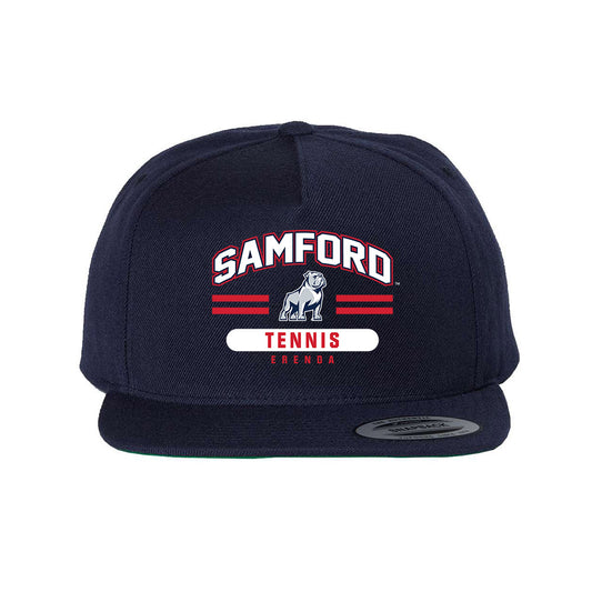 Samford - NCAA Women's Tennis : Sara Erenda - Snapback Hat-0