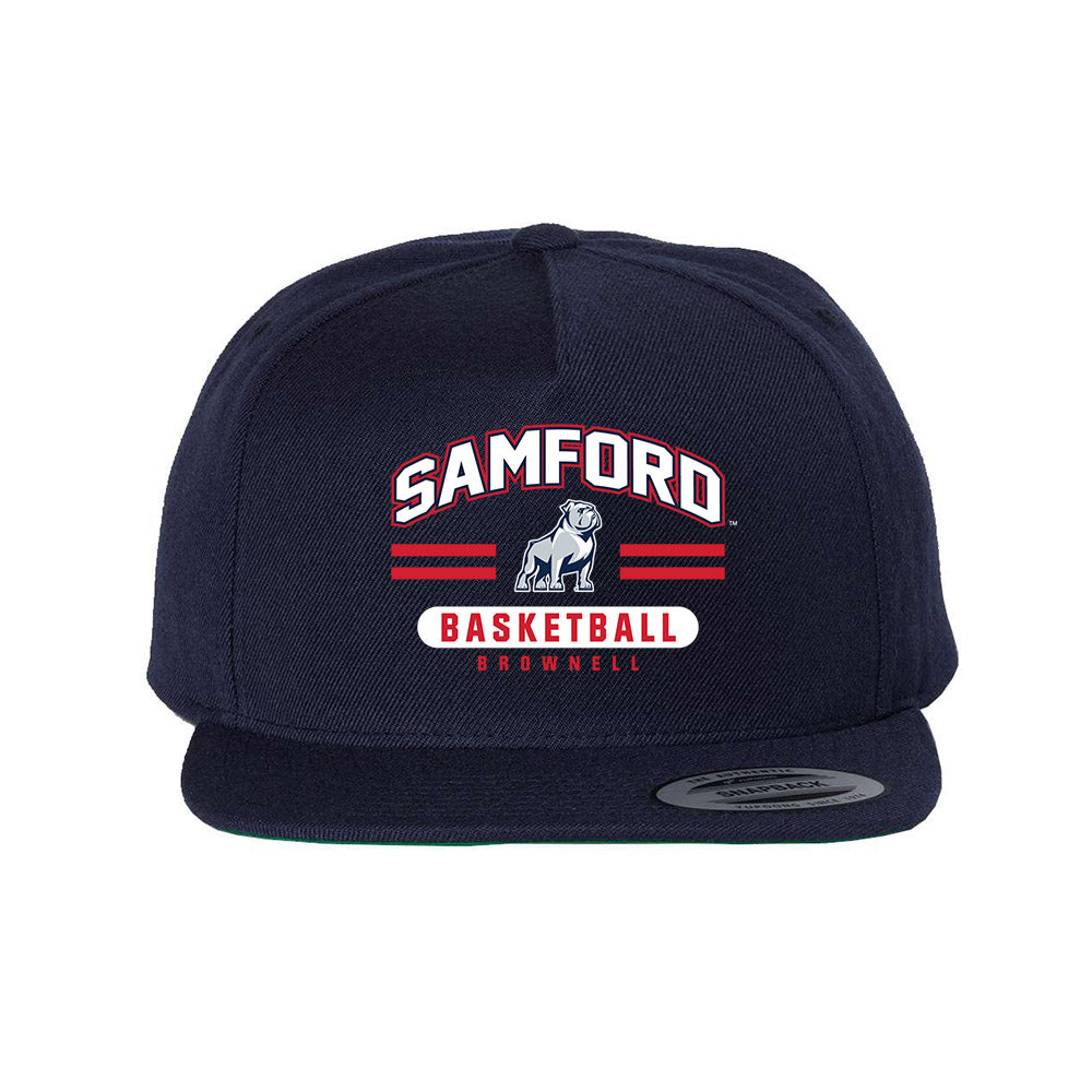 Samford - NCAA Men's Basketball : Jaden Brownell - Snapback Hat-0