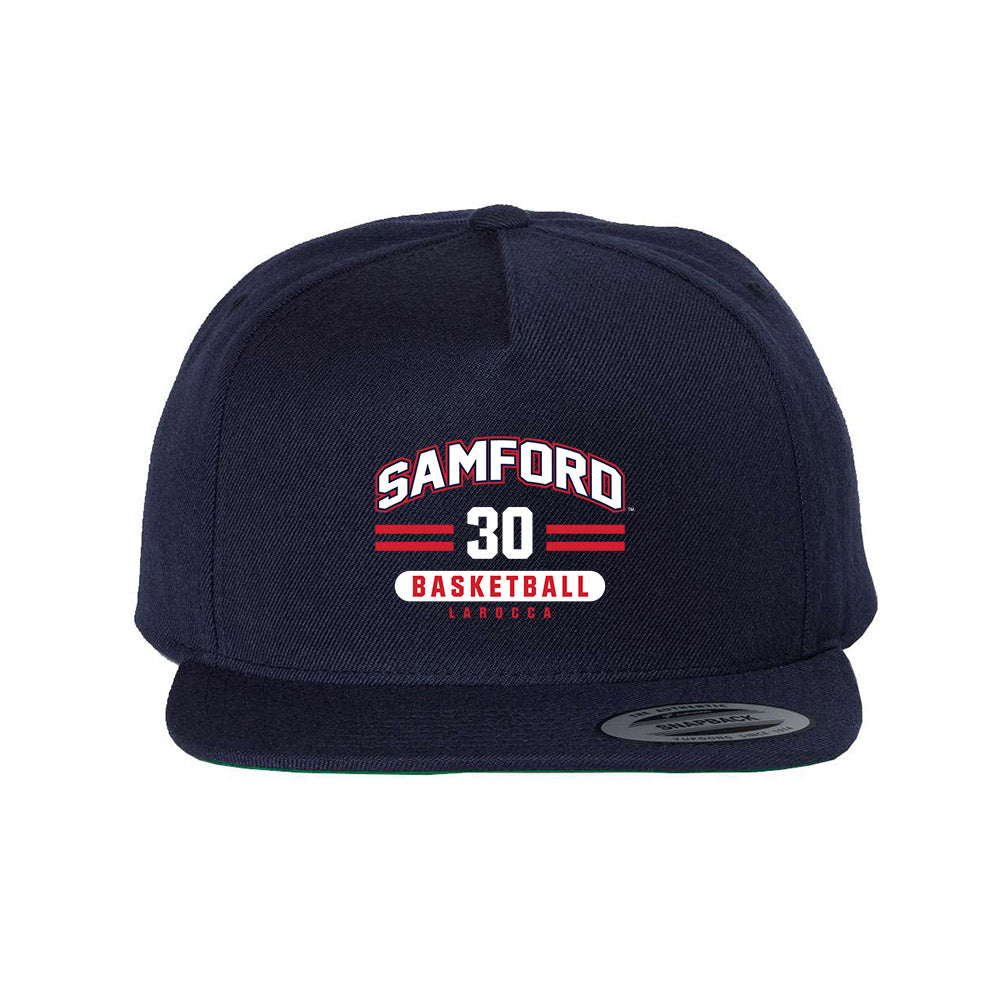 Samford - NCAA Men's Basketball : Owen LaRocca - Snapback Hat