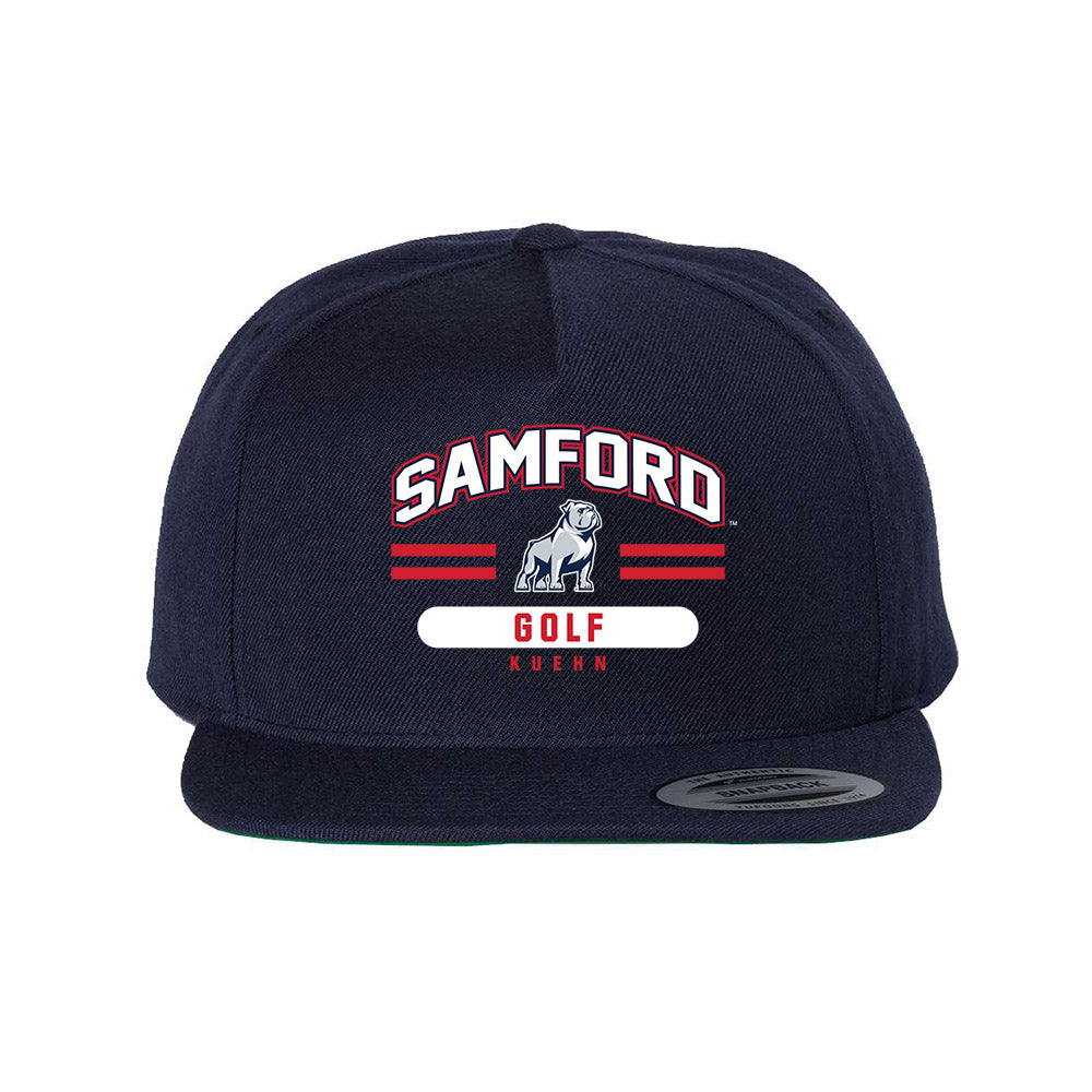 Samford - NCAA Men's Golf : Taylor Kuehn - Snapback Cap