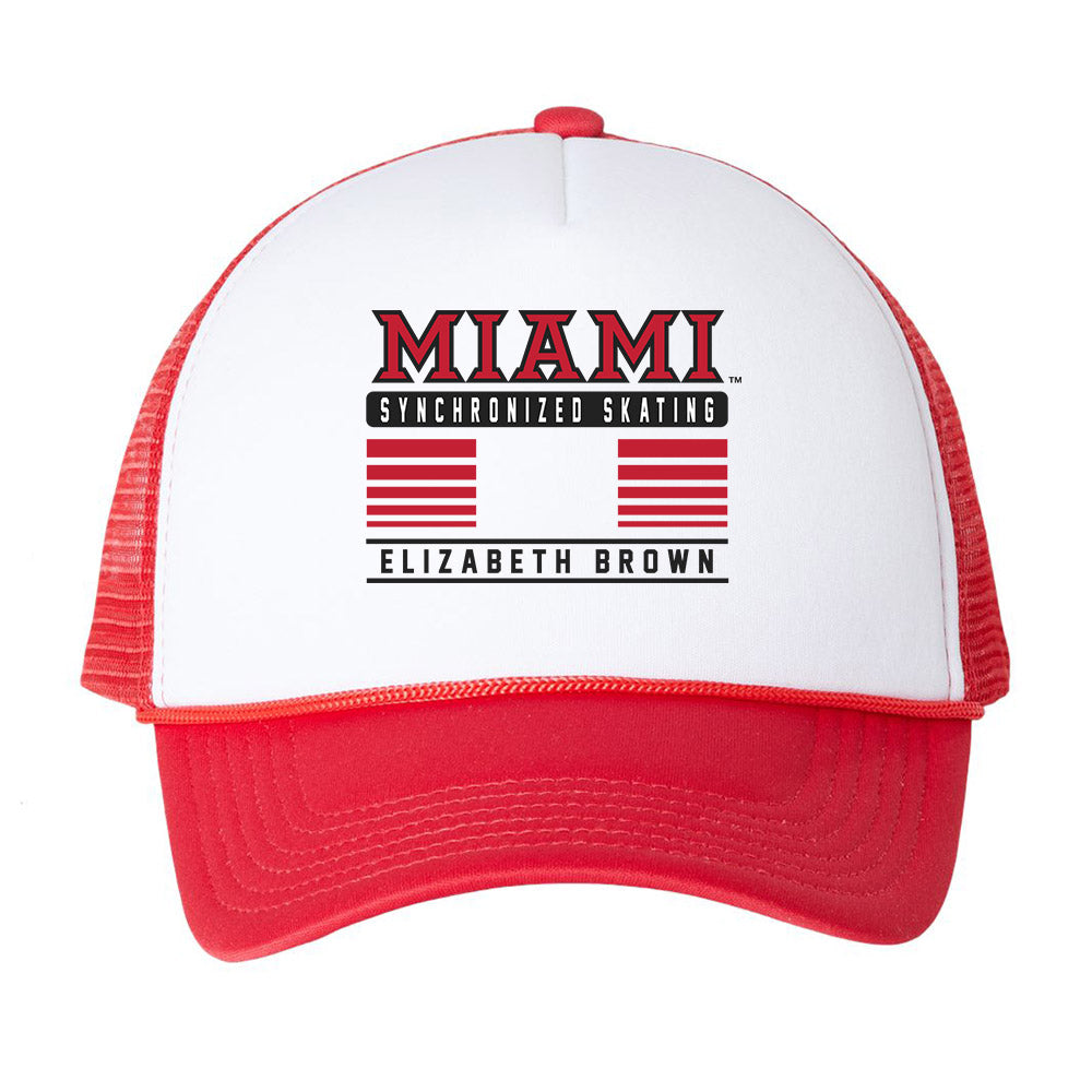 Miami of Ohio - Synchronized Skating : Elizabeth Brown - Trucker Hat Hat Trucker Hat