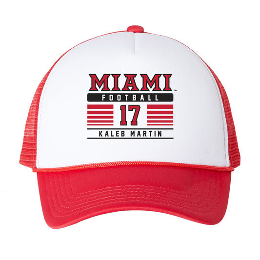 Miami of Ohio - NCAA Football : Kaleb Martin - Trucker Hat-0
