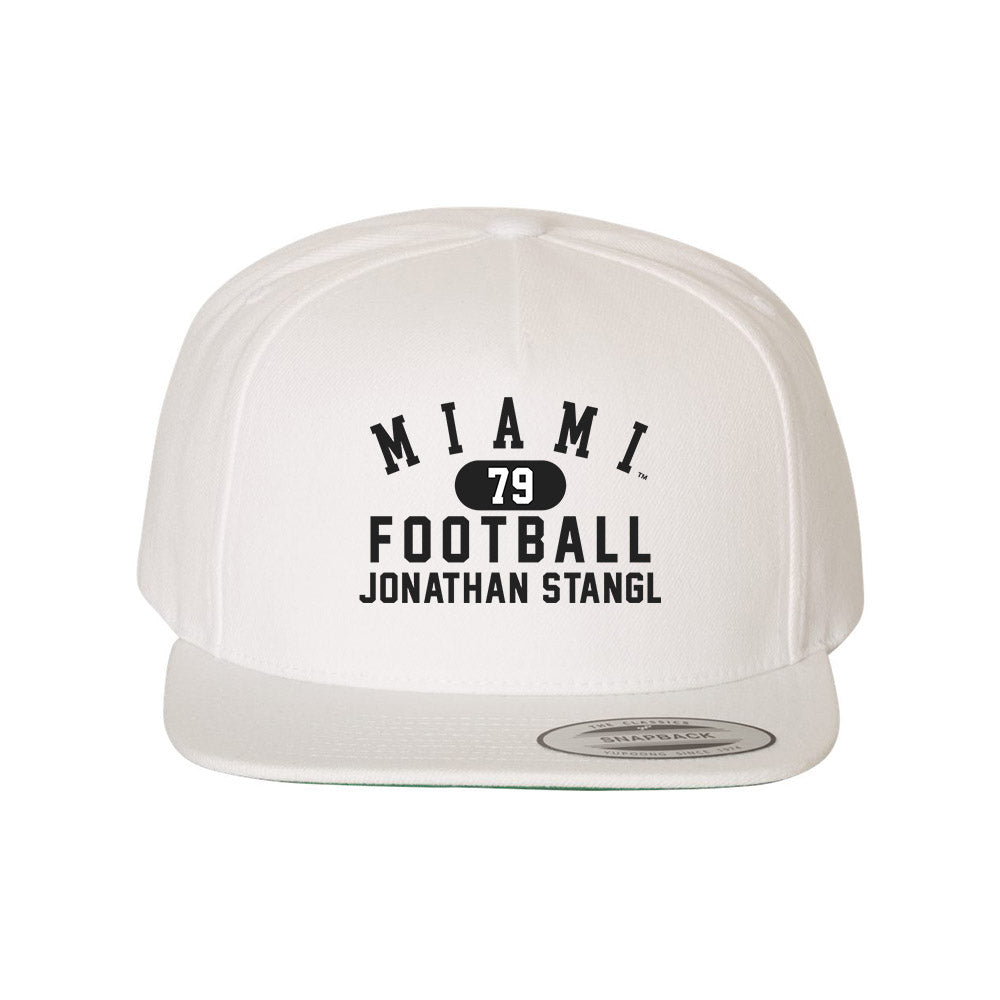 Miami of Ohio - NCAA Football : Jonathan Stangl - Snapback Hat-0