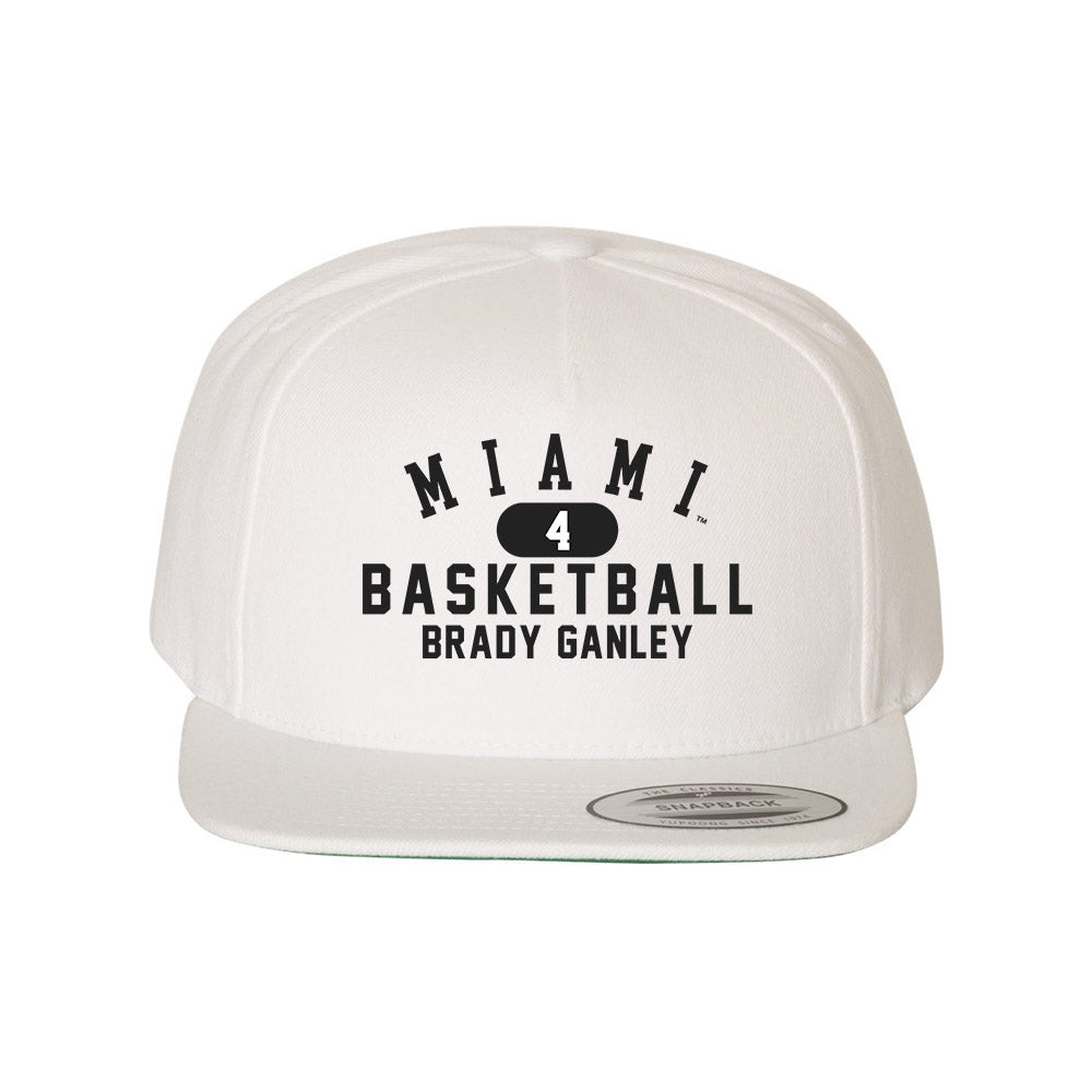 Miami of Ohio - NCAA Men's Basketball : Brady Ganley - Snapback Hat-0