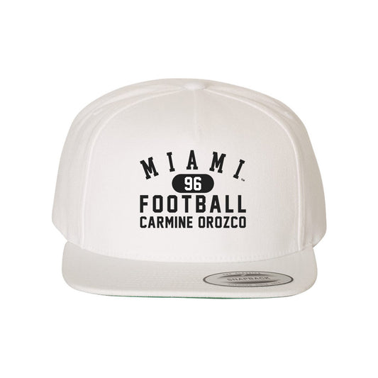 Miami of Ohio - NCAA Football : Carmine Orozco - Snapback Hat-0