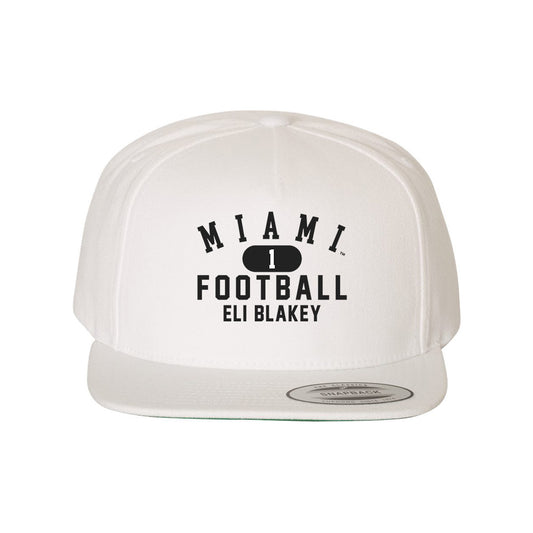 Miami of Ohio - Football Alumni : Eli Blakey - Snapback Hat-0
