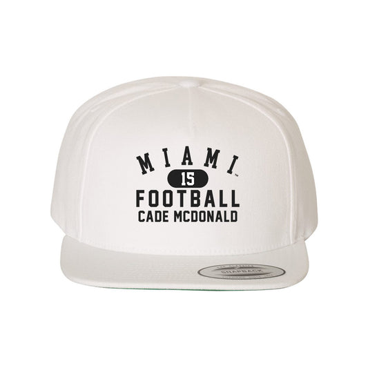 Miami of Ohio - NCAA Football : Cade McDonald - Snapback Cap