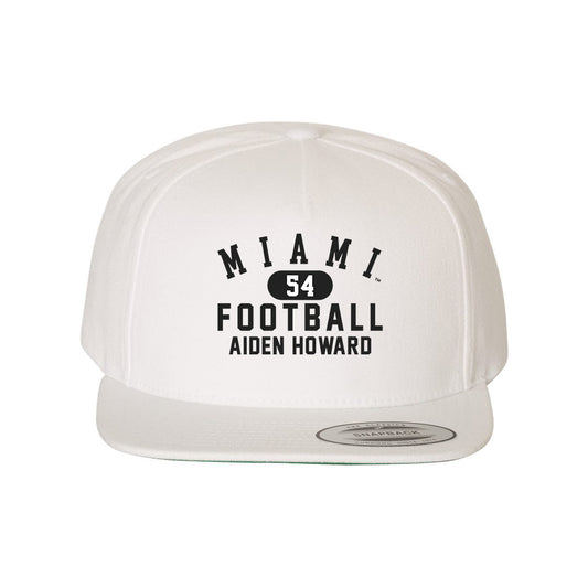 Miami of Ohio - NCAA Football : Aiden Howard - Snapback Hat-0