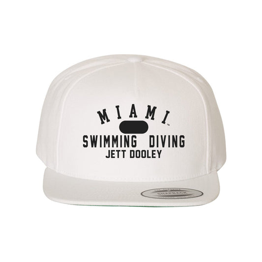 Miami of Ohio - NCAA Men's Swimming & Diving : Jett Dooley - Snapback Hat-0