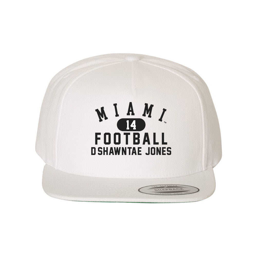 Miami of Ohio - NCAA Football : D'Shawntae Jones - Snapback Hat-0