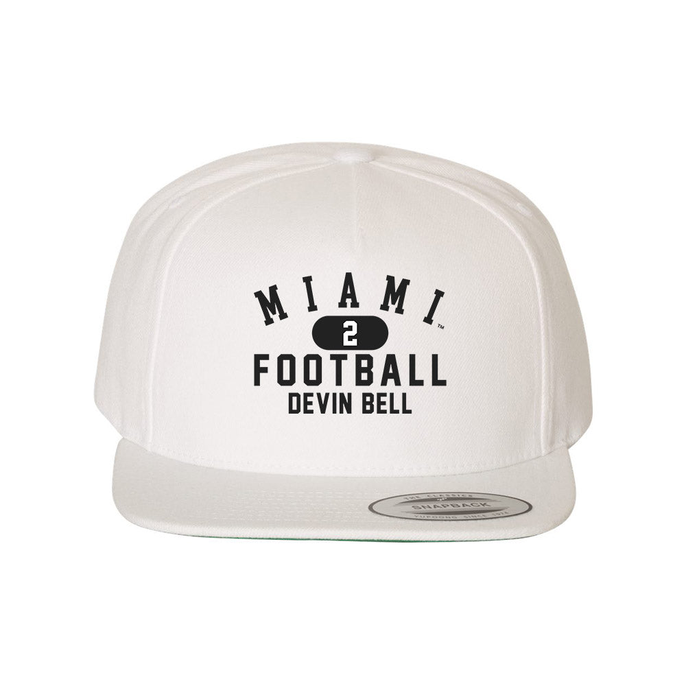 Miami of Ohio - NCAA Football : Devin Bell - Snapback Hat-0