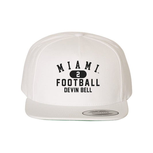Miami of Ohio - NCAA Football : Devin Bell - Snapback Hat-0