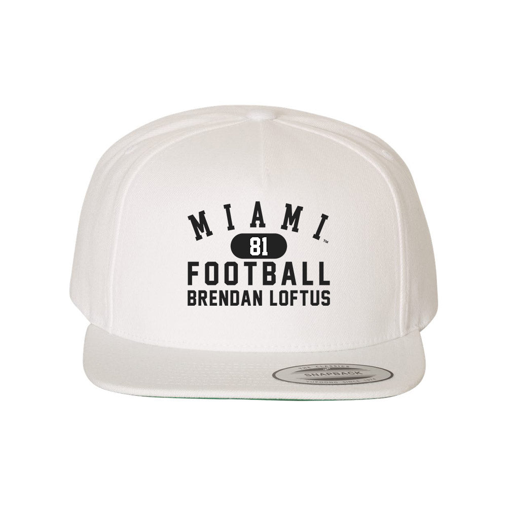 Miami of Ohio - NCAA Football : Brendan Loftus - Snapback Hat-0
