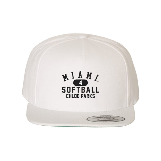 Miami of Ohio - NCAA Softball : Chloe Parks - Snapback Cap