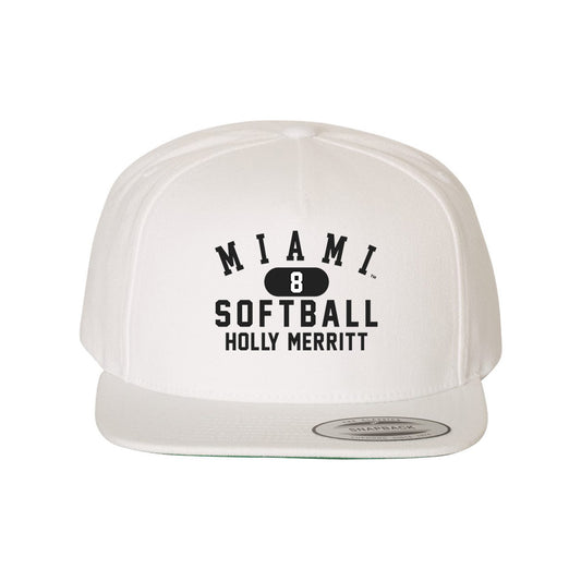 Miami of Ohio - NCAA Softball : Holly Merritt - Snapback Hat-0