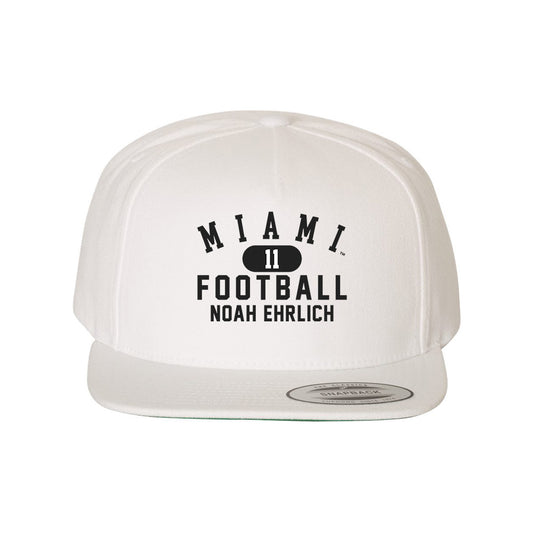 Miami of Ohio - NCAA Football : Noah Ehrlich - Snapback Hat-0