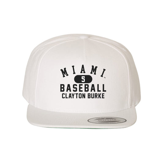 Miami of Ohio - NCAA Baseball : Clayton Burke - Snapback Hat-0