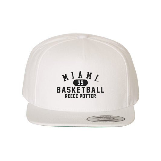 Miami of Ohio - NCAA Men's Basketball : Reece Potter - Snapback Cap