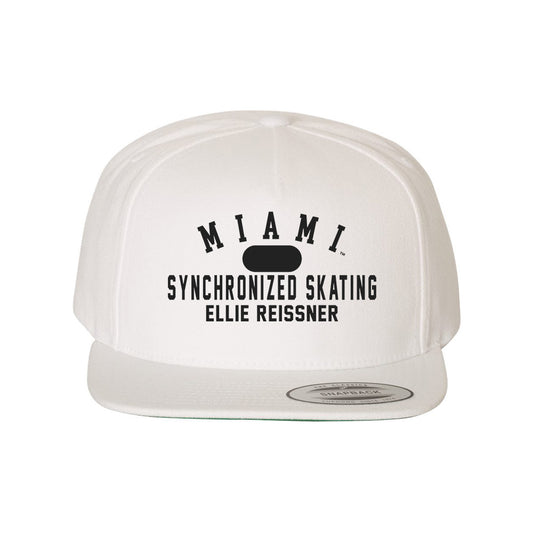 Miami of Ohio - NCAA Women's Synchronized Skating : Ellie Reissner - Snapback Hat-0