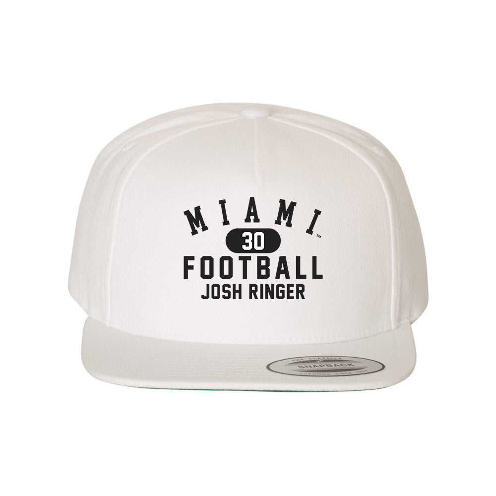 Miami of Ohio - NCAA Football : Josh Ringer - Snapback Hat-0