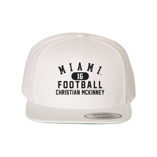 Miami of Ohio - NCAA Football : Christian McKinney - Snapback Hat-0