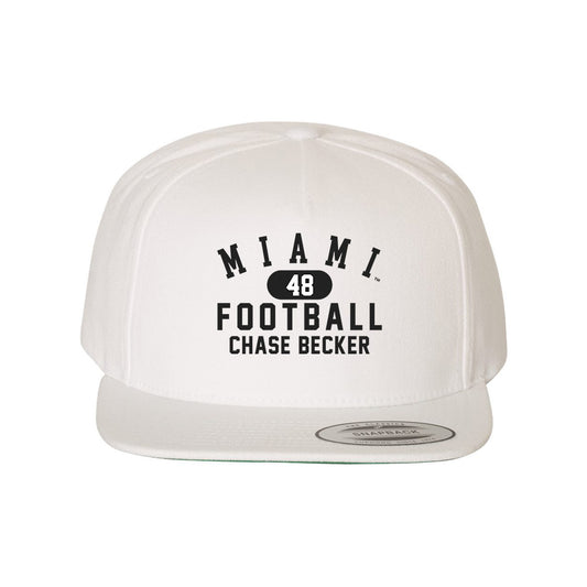 Miami of Ohio - NCAA Football : Chase Becker - Snapback Cap