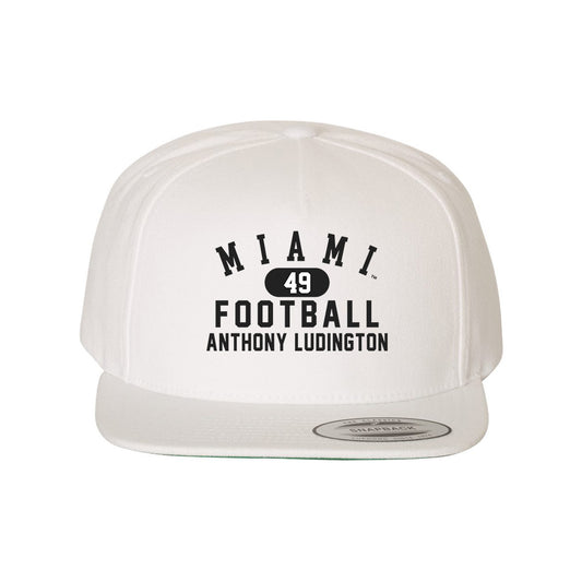 Miami of Ohio - NCAA Football : Anthony Ludington - Snapback Hat-0