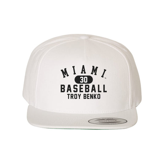 Miami of Ohio - NCAA Baseball : Troy Benko - Snapback Hat-0