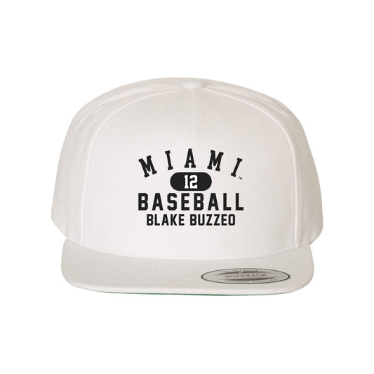 Miami of Ohio - NCAA Baseball : Blake Buzzeo - Snapback Hat-0