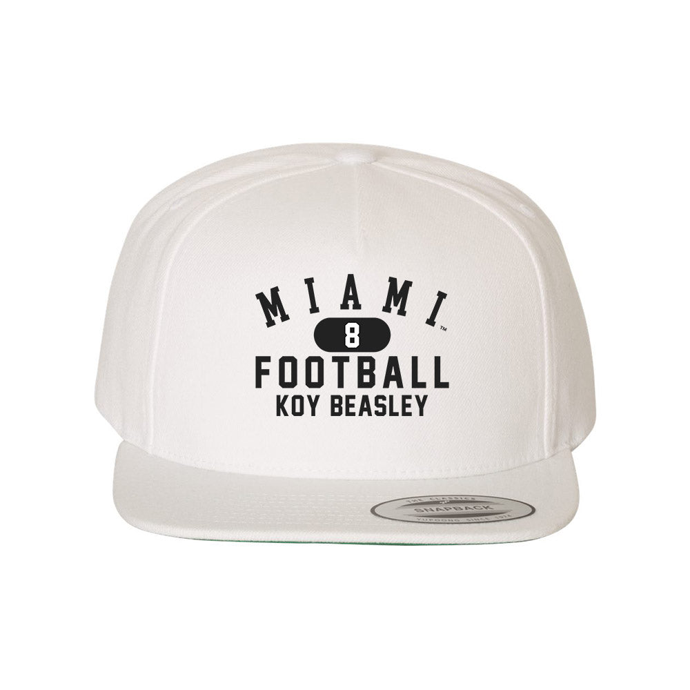 Miami of Ohio - NCAA Football : Koy Beasley - Snapback Hat-0