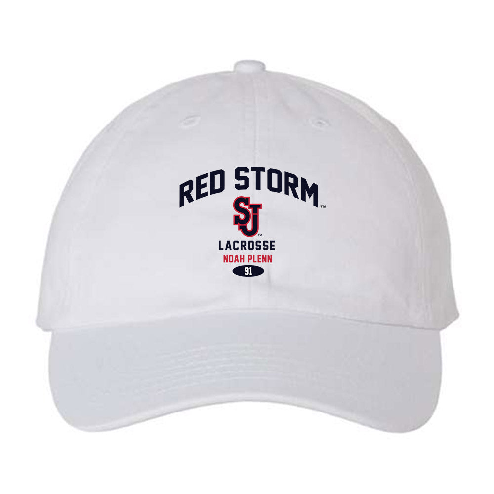 St. Johns - NCAA Men's Lacrosse : Noah Plenn - Dad Hat-0