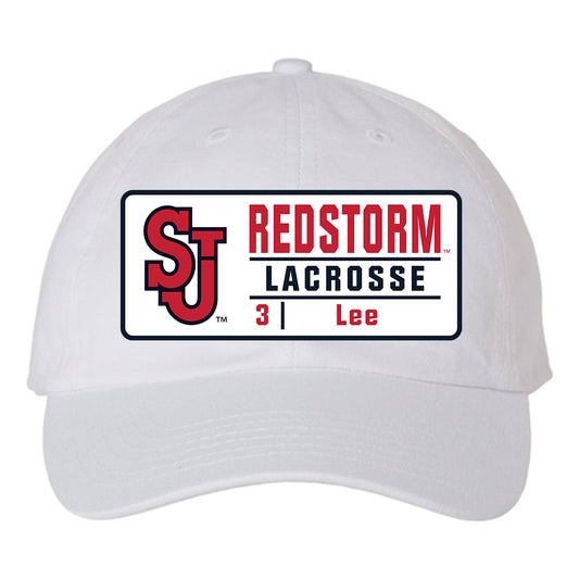 St. Johns - NCAA Men's Lacrosse : Dylan Lee - Structured Trucker Hat