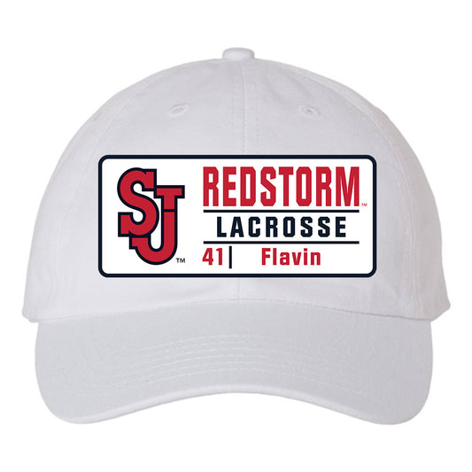 St. Johns - NCAA Men's Lacrosse : Thomas Flavin - Structured Trucker Hat