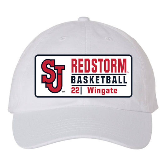 St. Johns - NCAA Women's Basketball : Nevaeh Wingate - Structured Trucker Hat