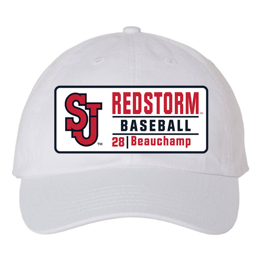 St. Johns - NCAA Baseball : Ben Beauchamp - Structured Trucker Hat