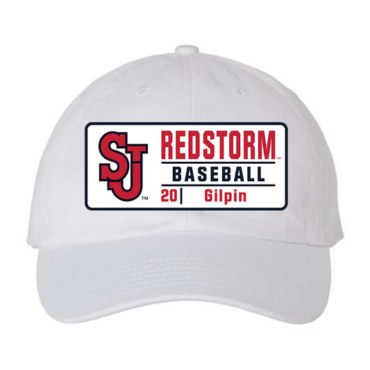 St. Johns - NCAA Baseball : Nicholas Gilpin - Dad Hat-0