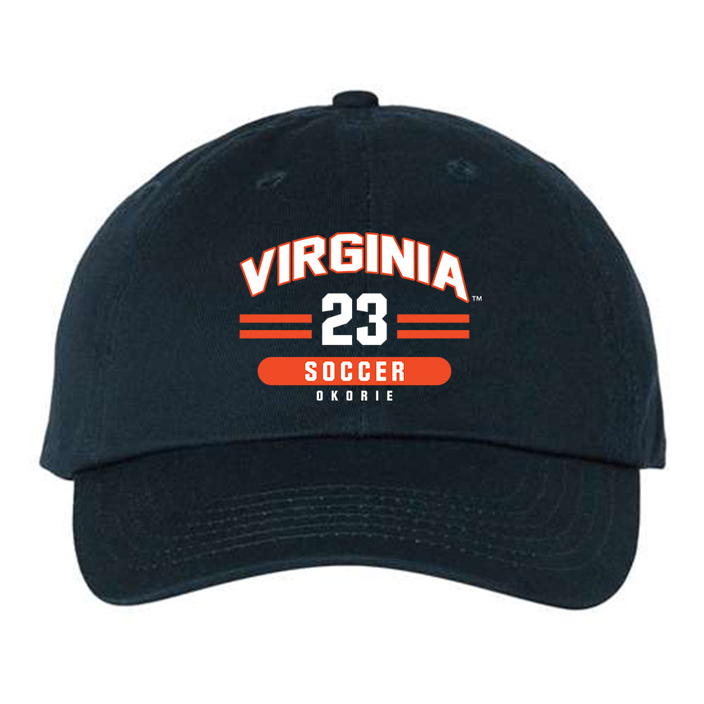 Virginia - NCAA Men's Soccer : David Okorie - Dad Hat-0