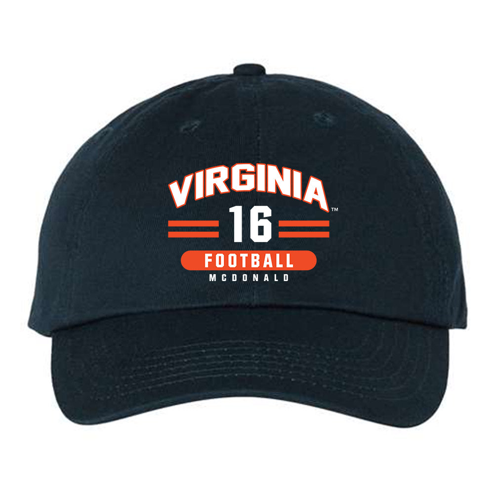 Virginia - NCAA Football : Trey McDonald - Dad Hat-0