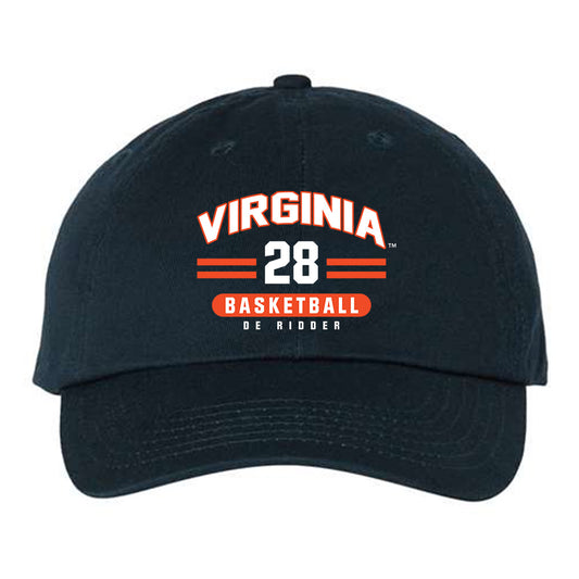 Virginia - NCAA Men's Basketball : Thijs De Ridder - Dad Hat-0